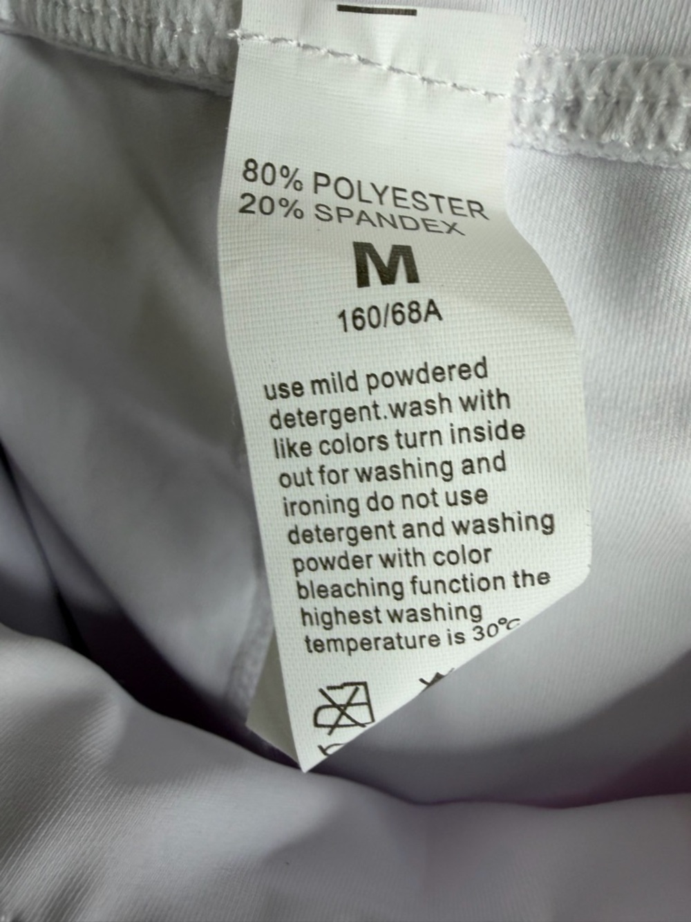 GoldHinge White Pleated Athletic Skort with grey Trim - Picture 8 of 8
